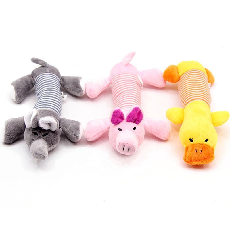 Lighteme Sound Toy Stripe Interaktives Hunde-Stofftier (3 Varianten)