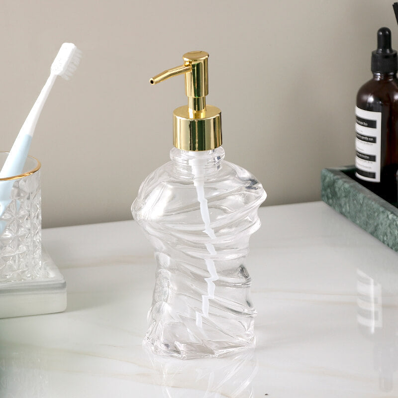 Lighteme Spiral-Seifenspender aus Glas