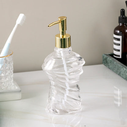 Lighteme Spiral-Seifenspender aus Glas