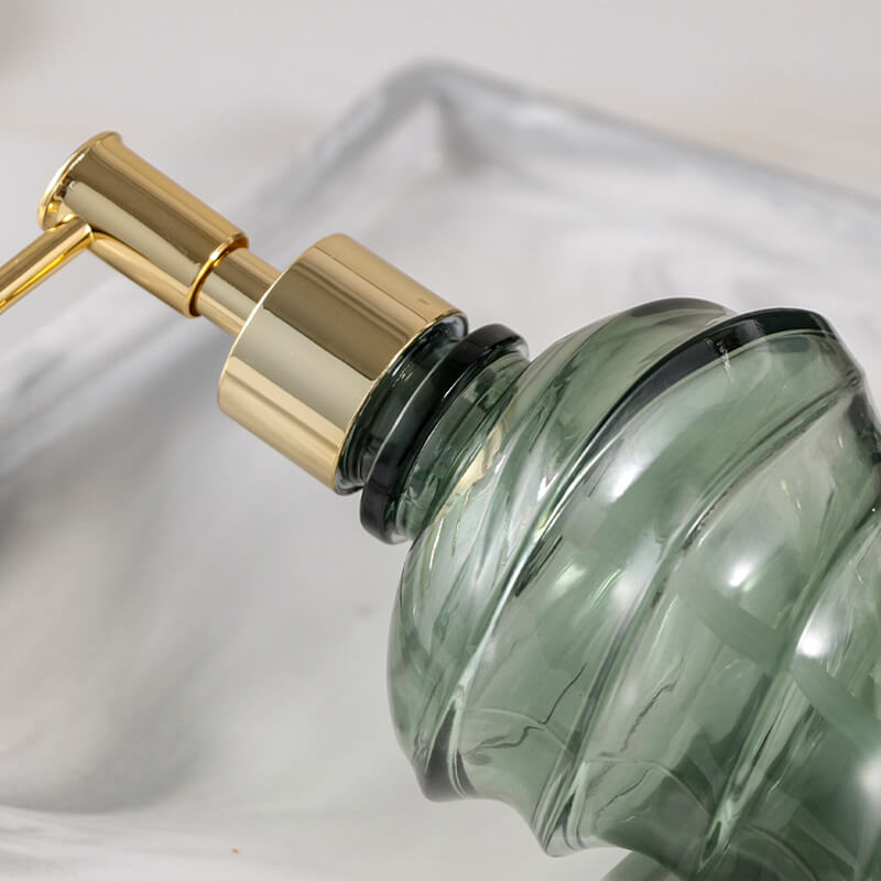 Lighteme Spiral-Seifenspender aus Glas