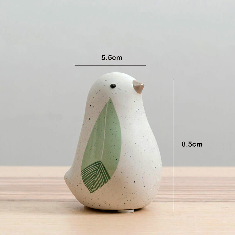 Lighteme Frühlingsvogel-Keramikornament