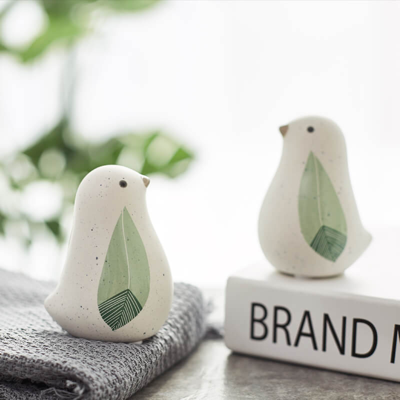 Lighteme Frühlingsvogel-Keramikornament