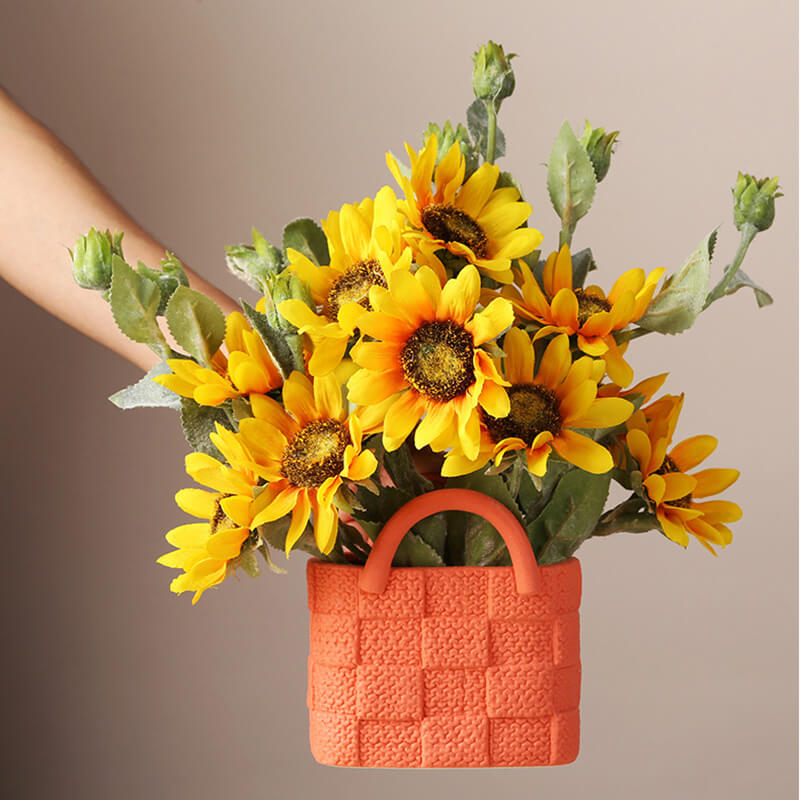 Lighteme Spring Handbag Ceramic Vase