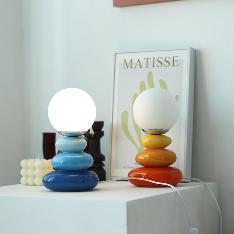 Lampe de table créative Lighteme Stacked Stone