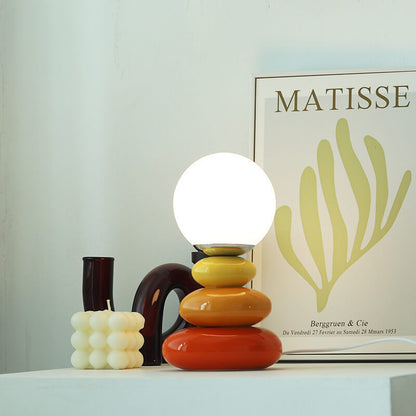 Lampe de table créative Lighteme Stacked Stone
