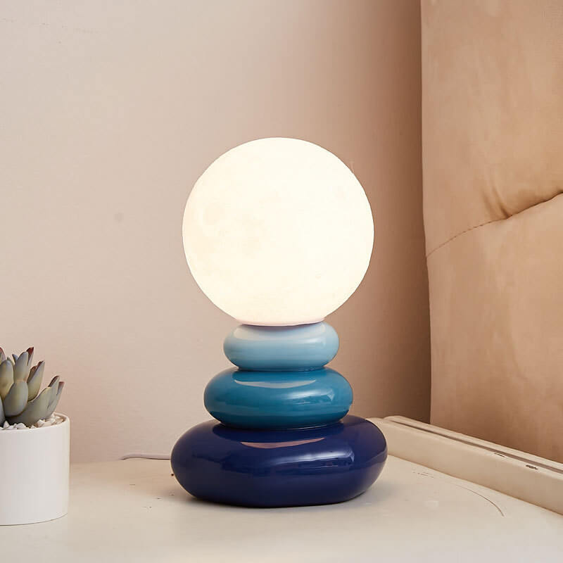 Lampe de table créative Lighteme Stacked Stone