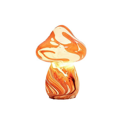 Lampe champignon en vitrail Lighteme