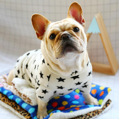 Lighteme Stars O-neck Knitting Dog Clothing (2 colors & 4 sizes)