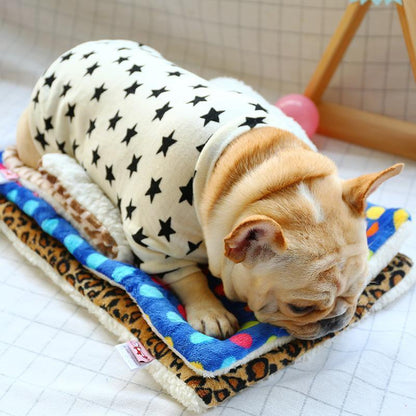 Lighteme Stars O-neck Knitting Dog Clothing (2 colors & 4 sizes)