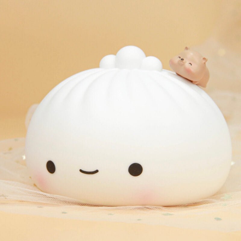 Lampe de nuit en silicone Lighteme Steamed Bun