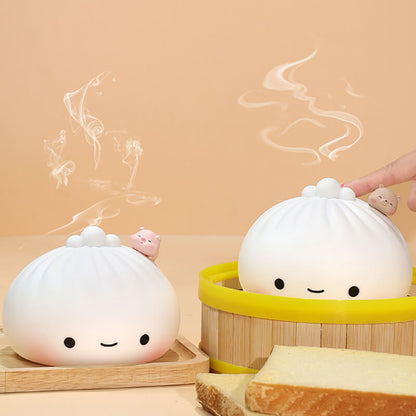 Lampe de nuit en silicone Lighteme Steamed Bun