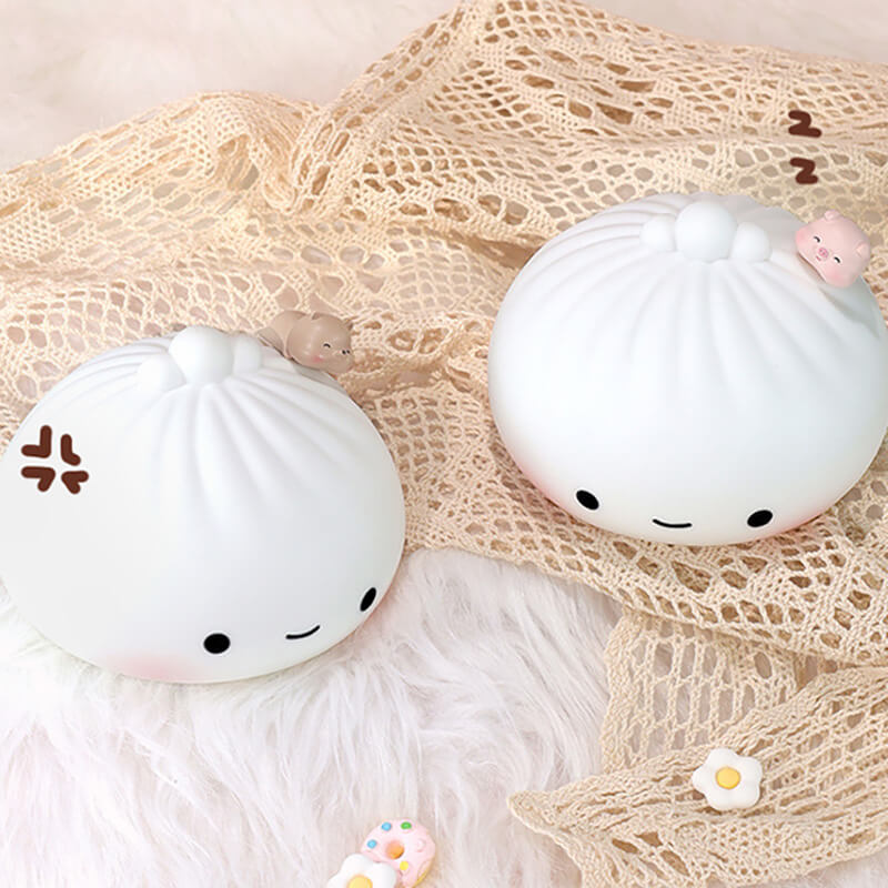 Lampe de nuit en silicone Lighteme Steamed Bun