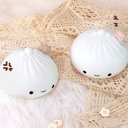 Lampe de nuit en silicone Lighteme Steamed Bun