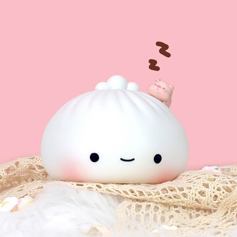 Lampe de nuit en silicone Lighteme Steamed Bun