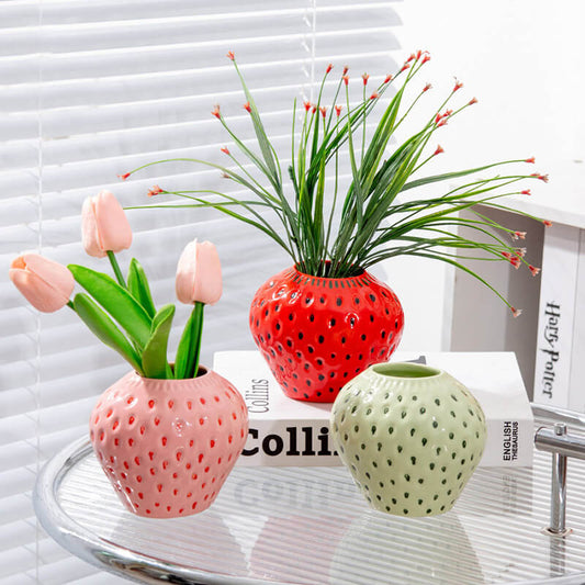Vase en céramique Lighteme Fraise