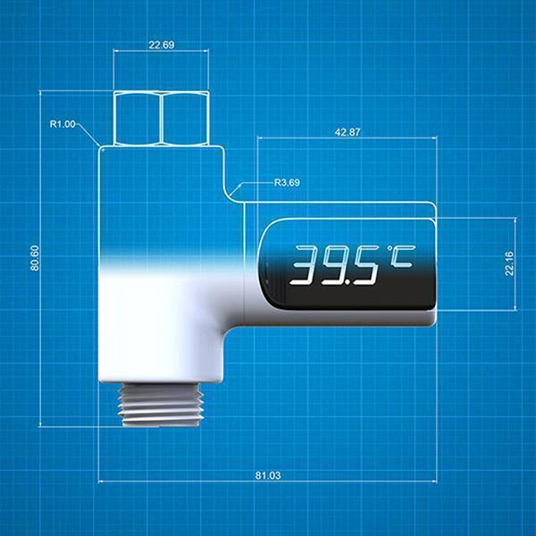 Lighteme Duschthermometer