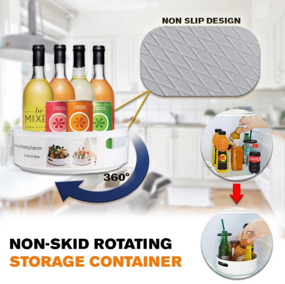 Lighteme Multi-Function 360 Degree Rotating Storage Container (3 Sizes)