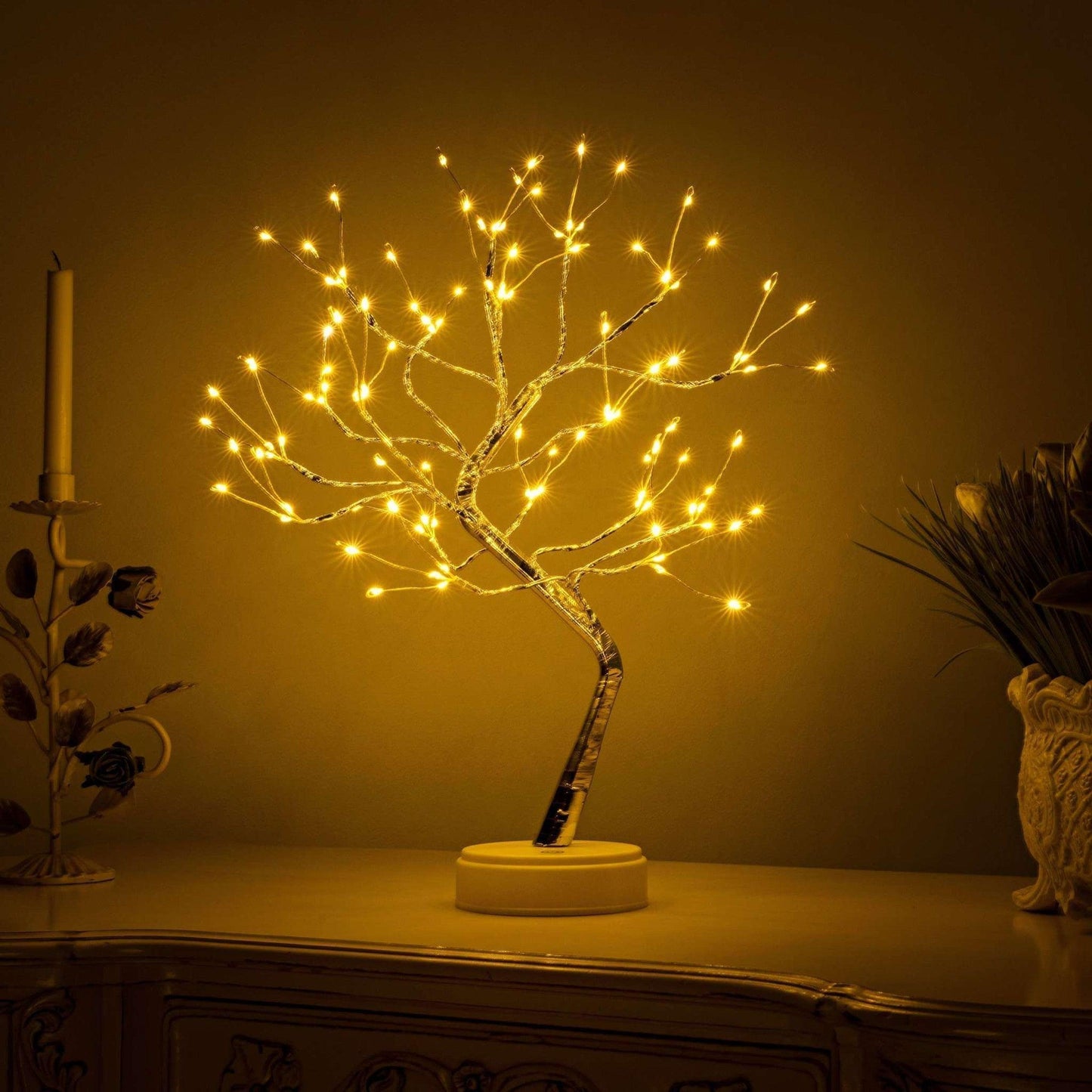 Lighteme Beleuchtete Baum-Tischlampe