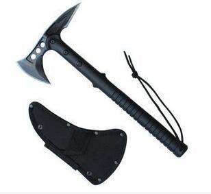 Hache de survie militaire tactique Lighteme en acier inoxydable