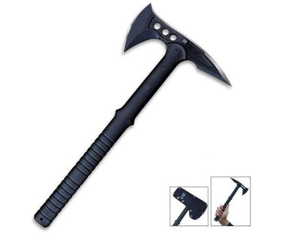 Hache de survie militaire tactique Lighteme en acier inoxydable
