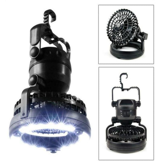 Lighteme Hochleistungs-Campinglaterne mit 18 LEDs und Deckenventilator