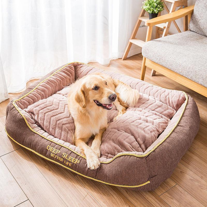 Lighteme Dickes, thermisches Hundebett für große Hunde (2 Farben &amp; 4 Größen)