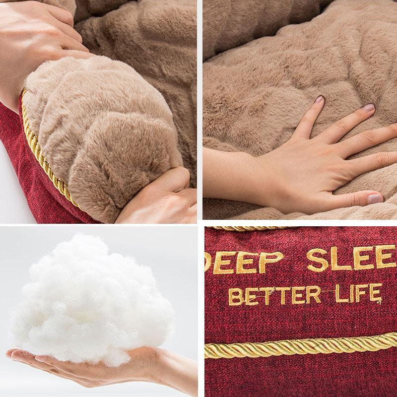 Lighteme Dickes, thermisches Hundebett für große Hunde (2 Farben &amp; 4 Größen)