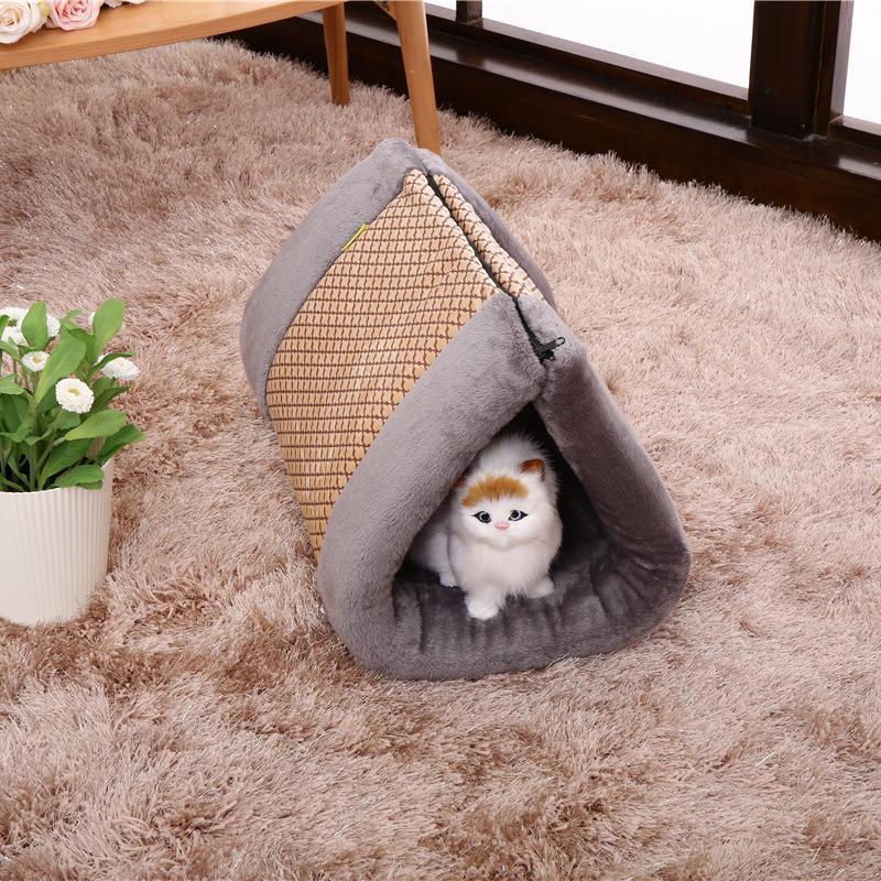 Tapis d'hiver double pour chat Lighteme Thicking (4 couleurs)