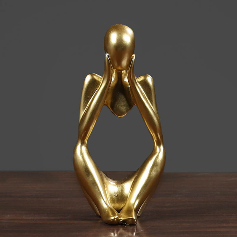 Lighteme Thinker Resin Decoration