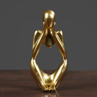 Lighteme Thinker Resin Decoration