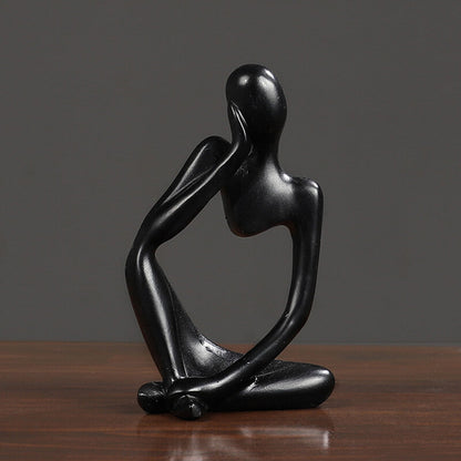 Lighteme Thinker Resin Decoration