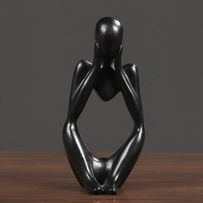 Lighteme Thinker Resin Decoration