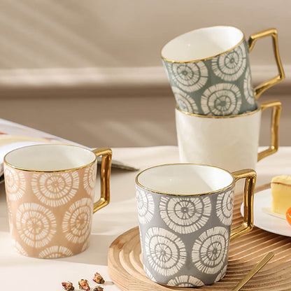 Lighteme Keramiktasse mit Batikmuster
