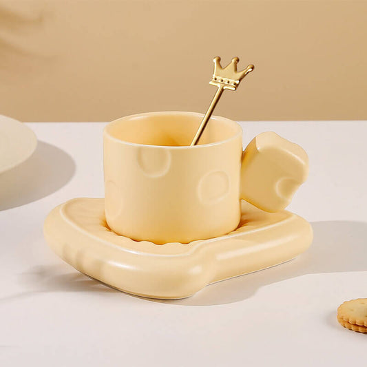 Tasses et soucoupes en céramique Lighteme Toast
