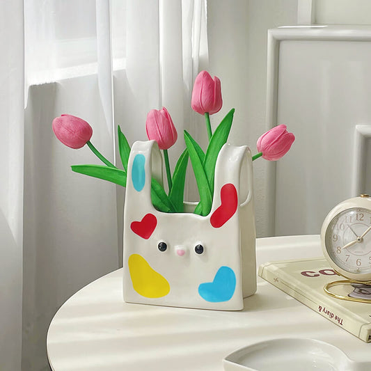 Vase en céramique Lighteme Tote Bag