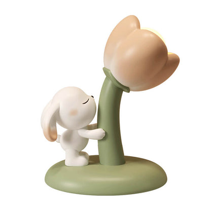 Lighteme Tulip Flowers Bunny Table Lamp