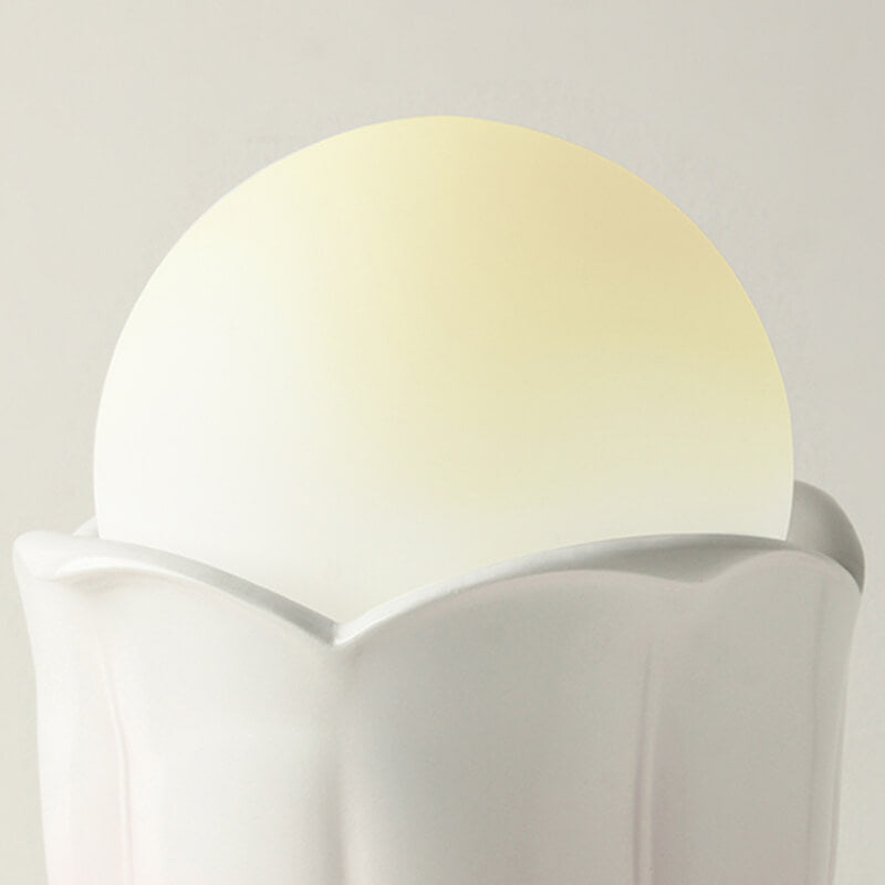 Lampe de table en résine Tulip Rabbit