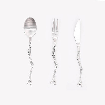 Lighteme Twig Dessertlöffel aus Edelstahl