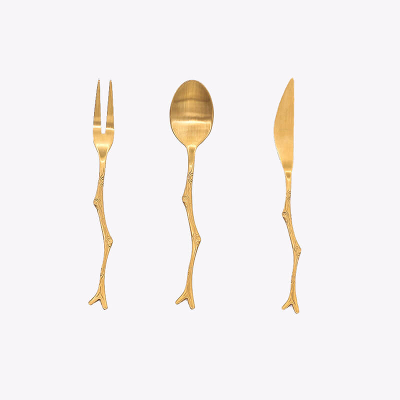 Lighteme Twig Dessertlöffel aus Edelstahl