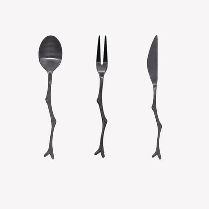 Lighteme Twig Dessertlöffel aus Edelstahl