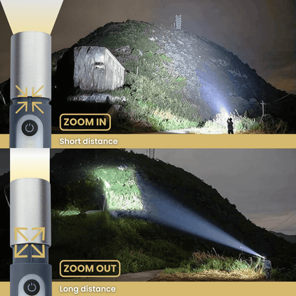 Lighteme LED wiederaufladbare Taschenlampe