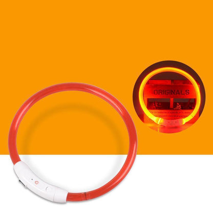 Lighteme USB-Lade-LED-Blink-Sicherheitshalsband für Hunde (7 Farben &amp; 3 Größen)