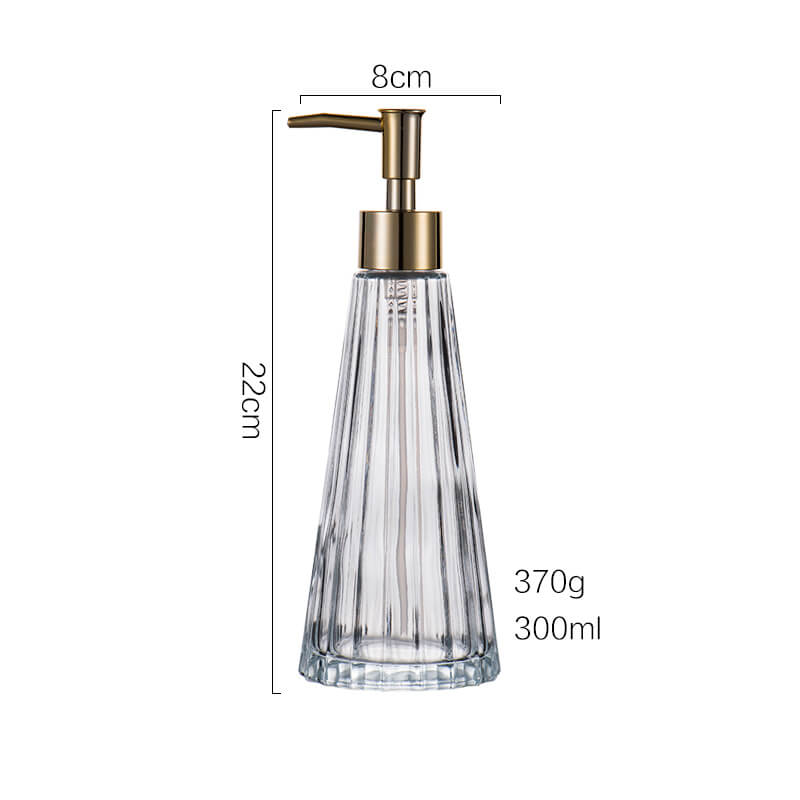 Distributeur de savon en verre parapluie Lighteme