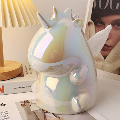 Lighteme Unicorn Ceramic Tissue Storage Box