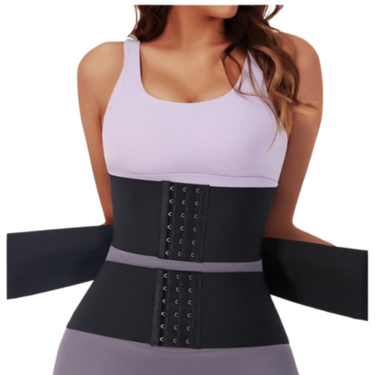 Ceinture abdominale à triple bande Lighteme pour l'entraînement de compression