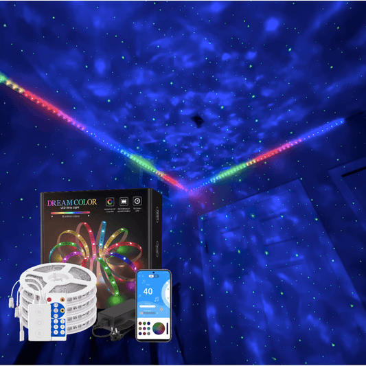 Lighteme Bunte Lichtleiste mit Fernbedienung – Traumhafte Lichter