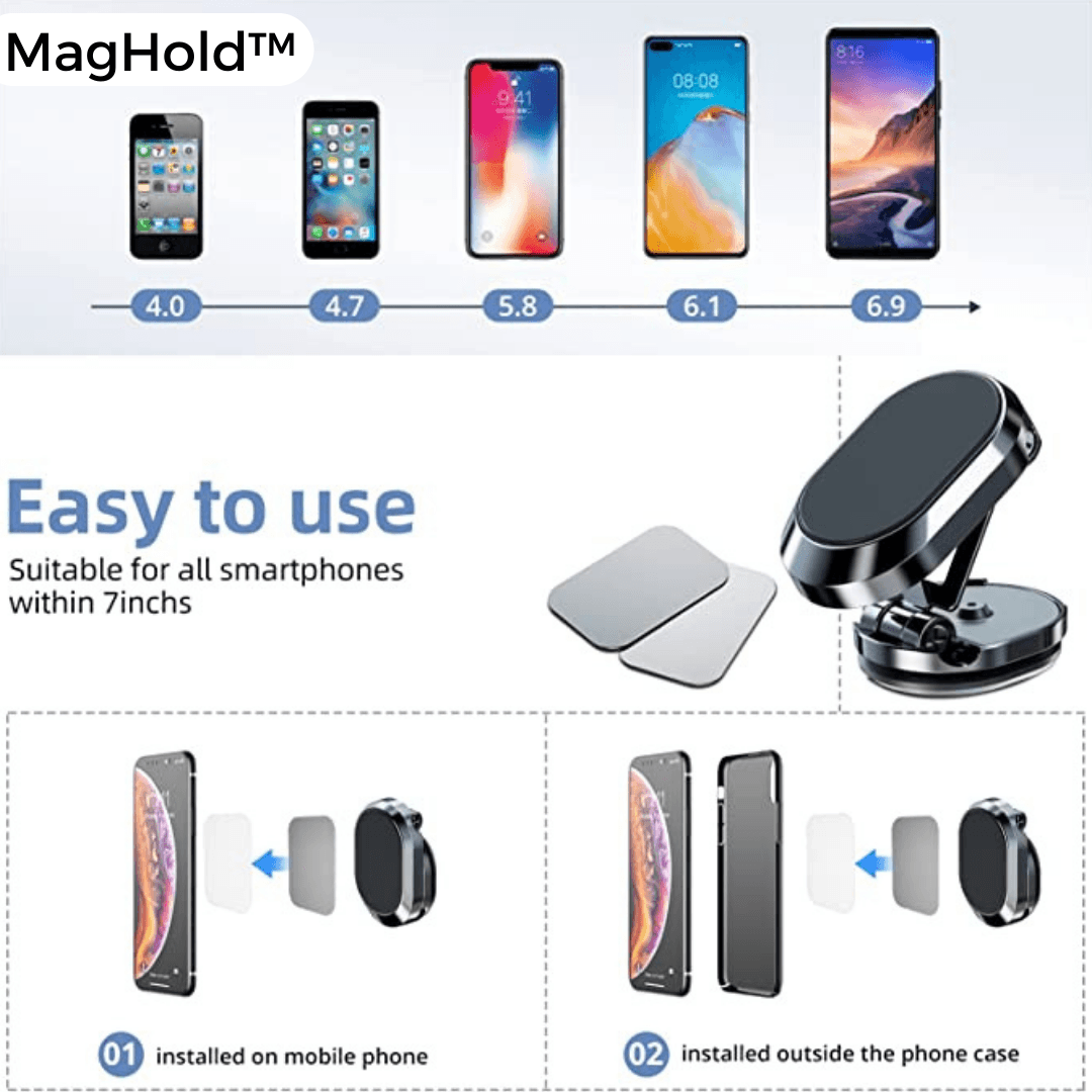 Lighteme Magnetische Autotelefonhalterung 1+1 GRATIS 