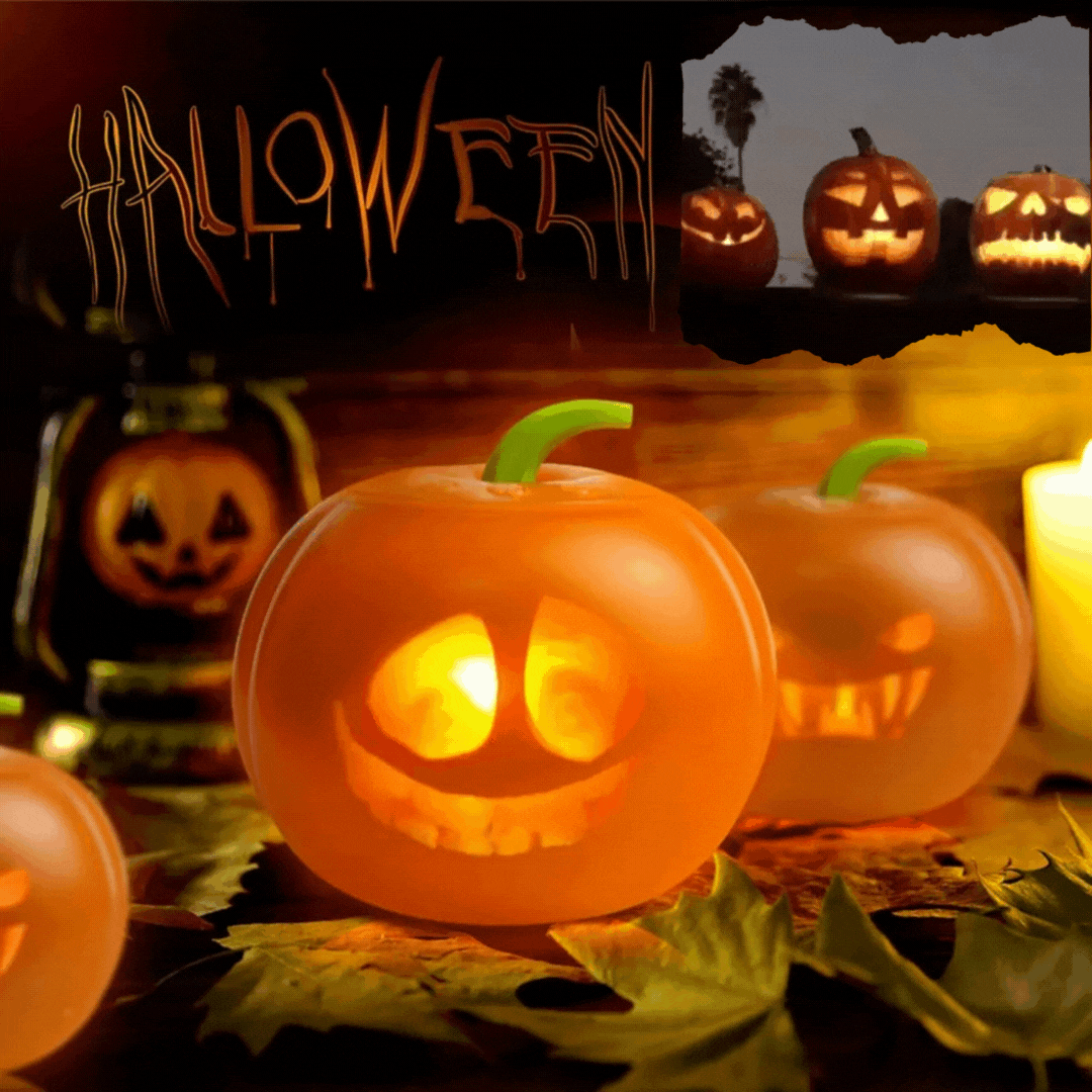 Lampe de projection de citrouille d'Halloween Lighteme
