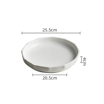 Lighteme Vertical Ceramic Soup Plate