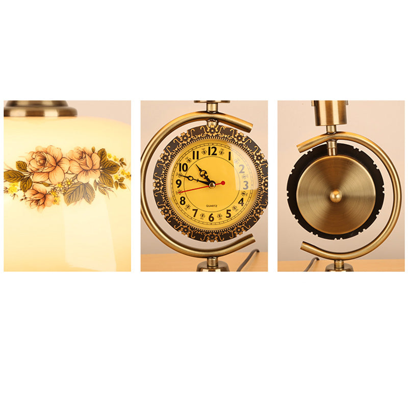 Lighteme Vintage Clock Schreibtischlampe